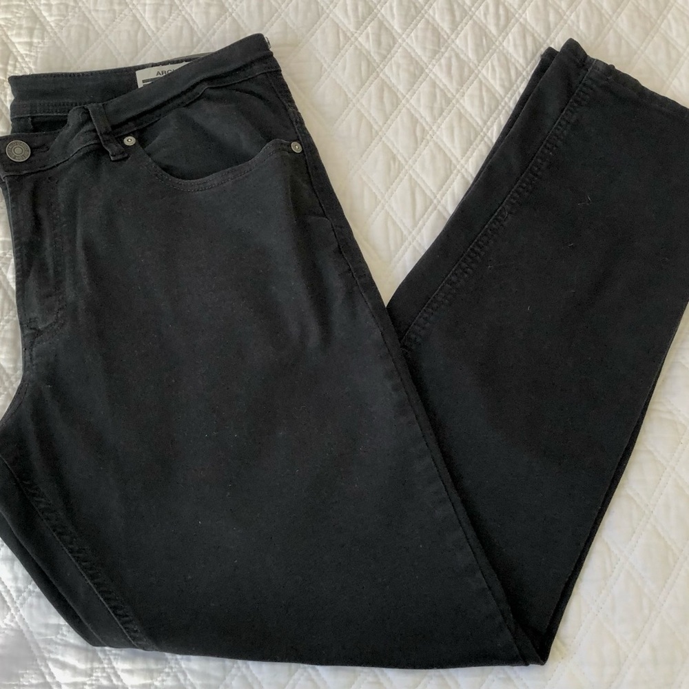 Buffalo David Bitton Black Men's Straight Leg Jeans Archer Fit